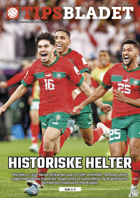 Tipsbladet utgave 47 Forside