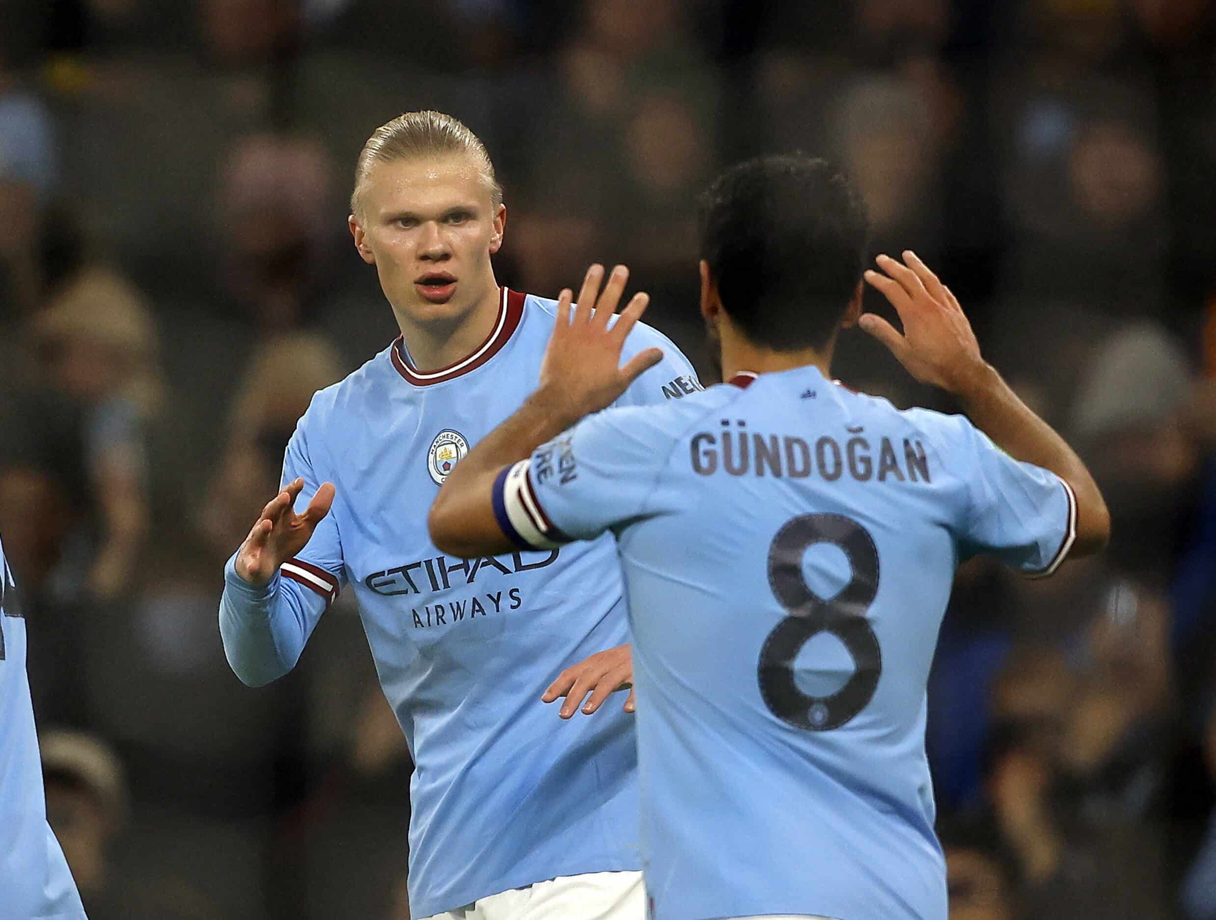 Nyttårsball fra Premier League city