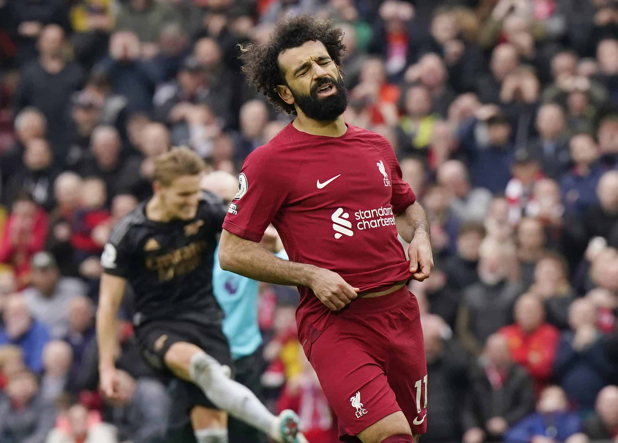 2-2 i dramatisk kamp på Anfield salah 1
